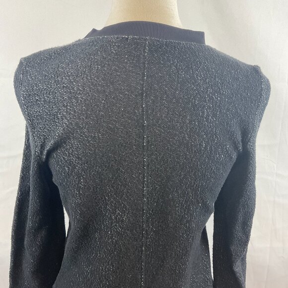 Koral Breach Open Front Sweater S Heather Gray Black Long Sleeve - Picture 10 of 12